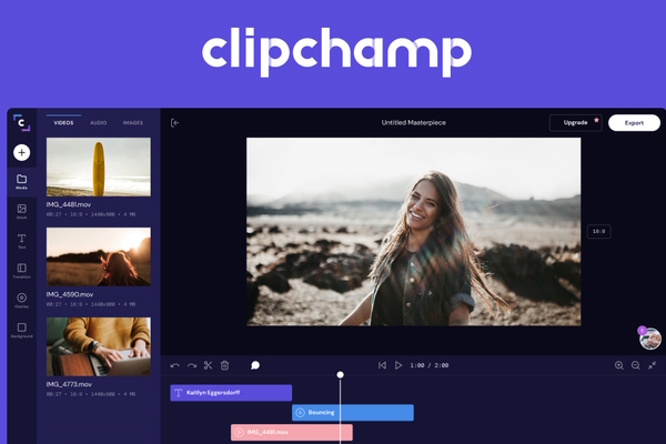Видеоредактор Clipchamp